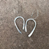Sterling Silver Open Earrings
