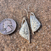 Dalmation Opal Earrings