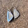 Dalmation Opal Earrings