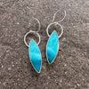 Opalized Chrysocolla Earrings