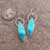 Opalized Chrysocolla Earrings