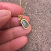 Black Opal Pendant
