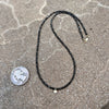 Black Diamond bead necklace