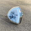 Dendrite Agate Opal ring