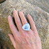 Dendrite Agate Opal ring